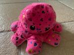Mood knuffel octopus roze met hartjes 20 cm, Kinderen en Baby's, Speelgoed | Knuffels en Pluche, Ophalen of Verzenden, Gebruikt