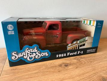 1:18 Greenlight 1952 Ford F-1 Sanford & Son Zeldzaam! beschikbaar voor biedingen