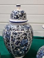 -	Kaststel delfia helemaal gaaf, Antiek en Kunst, Ophalen of Verzenden