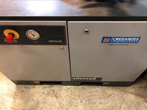 Creemers SGC 11KW  2017 met losse koeldroger, Doe-het-zelf en Verbouw, Compressors, Gebruikt, 6 tot 10 bar, 100 liter of meer