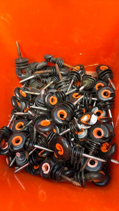 Isolatoren voor weiland, Dieren en Toebehoren, Overige Dieren-accessoires, Zo goed als nieuw, Ophalen