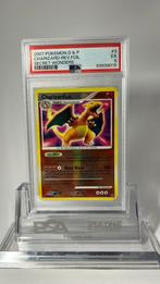 2007 D&P Secret Wonders - Charizard 3/132 Rev holo - PSA 5, Ophalen, Losse kaart, Foil