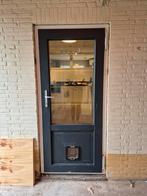 Kunststof Buitendeur met Triple Glas, Doe-het-zelf en Verbouw, Deuren en Horren, Ophalen, Kunststof, 80 tot 100 cm, Minder dan 200 cm