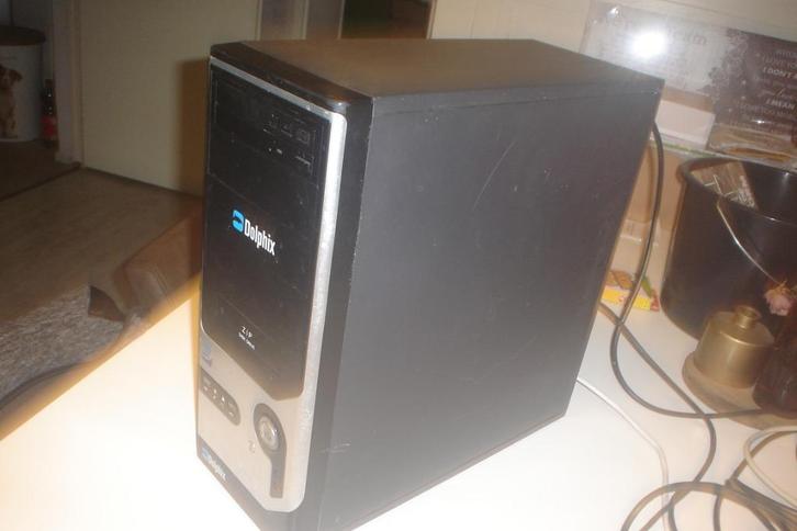 desktop Dvd speler Videokaart onboard harde schijf 1 tigabit, Computers en Software, Desktop Pc's, Zo goed als nieuw, 3 tot 4 Ghz