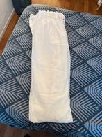 Vitrage & Overgordijnen Set, Huis en Inrichting, Stoffering | Gordijnen en Lamellen, Ophalen, 200 cm of meer, Wit, Zo goed als nieuw