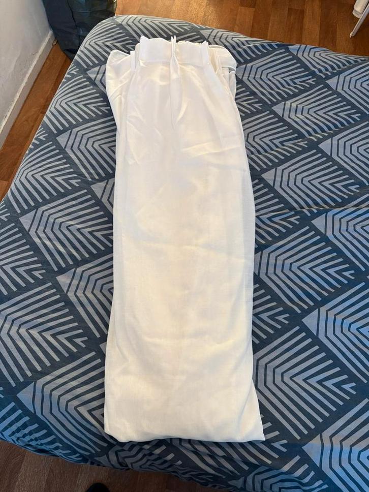 Vitrage & Overgordijnen Set, Huis en Inrichting, Stoffering | Gordijnen en Lamellen, Zo goed als nieuw, 200 cm of meer, 200 cm of meer