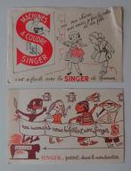 Oud vloeiblad Senger Naaimachines, Verzenden, Gebruikt, Gebruiksvoorwerp