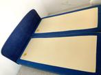 Donkerblauw boxspring bed van Ubica 200x180, Blauw, Gebruikt, Overige maten, Ophalen