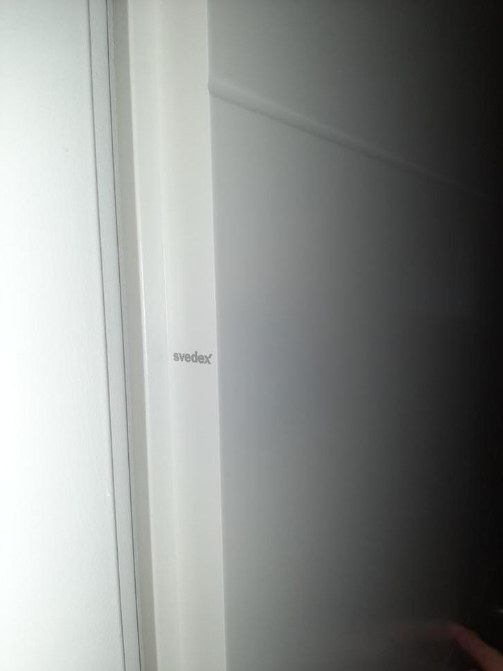 Svedex Opdekdeur Rechtsdraaiend 93x209 cm, Doe-het-zelf en Verbouw, Deuren en Horren, Zo goed als nieuw, Binnendeur, 215 cm of meer