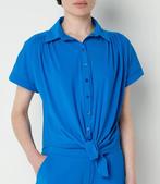 Studio anneloes lorna blouse M / L kobalt travelstof, Kleding | Dames, Blauw, Ophalen of Verzenden, Zo goed als nieuw