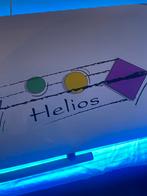 Helios Zonnebank hemel met Cleo lampen, Ophalen, Gebruikt, Zonnebank enkelzijdig, 10 tot 15 lampen