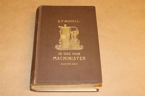 Gids voor Machinisten - Zeldzame uitgave 1909 !!, Boeken, Techniek, Gelezen, Bouwkunde, Ophalen of Verzenden