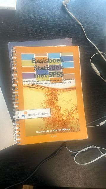 Ben Baarda - Basisboek Statistiek met SPSS beschikbaar voor biedingen
