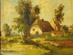 Oud Kees Vermeer schilderij ingelijst olieverf op doek 37 cm, Antiek en Kunst, Kunst | Schilderijen | Klassiek, Ophalen of Verzenden