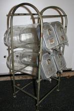 antieke glazen showpotten, Antiek en Kunst, Ophalen of Verzenden