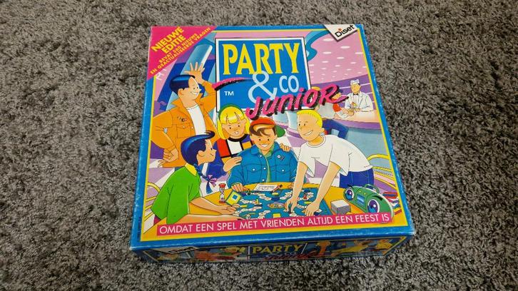Bordspel Party & Co Junior, Hobby en Vrije tijd, Gezelschapsspellen | Bordspellen, Gebruikt, Ophalen of Verzenden