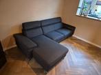 Bank 2 zits + Longchair Antraciet - Costello - Pronto, Huis en Inrichting, Ophalen, 250 tot 300 cm, Gebruikt, Hoekbank