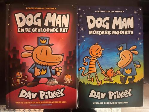 Dog Man – 2 boeken (Dav Pilkey) | Zo goed als nieuw, Boeken, Kinderboeken | Jeugd | onder 10 jaar, Zo goed als nieuw, Fictie algemeen