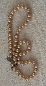 Parelketting met sterling zilver slotje ( antiek denk ), Sieraden, Tassen en Uiterlijk, Antieke sieraden, Ophalen of Verzenden