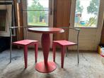 Kartell by Philippe Starck design zithoek tafel en stoelen, Huis en Inrichting, Twee, Kunststof, Zo goed als nieuw, Ophalen