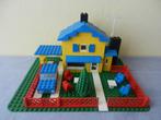 Lego 361 huis met carport en auto (uit 1974), Ophalen of Verzenden, Gebruikt