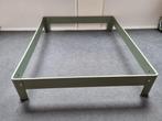 Twee persoons bed Auping Auronde 180x200 groen + k2 spiralen, Verstelbaar, Tweepersoons, Ophalen of Verzenden, Zo goed als nieuw