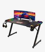 Gaming bureau met led incl. Gaming stoel, Ophalen, Zo goed als nieuw