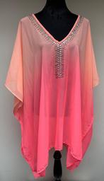 Superleuke zalmroze tuniek met studs Made in Italy 52/54, Kleding | Dames, Grote Maten, Ophalen of Verzenden, Zo goed als nieuw