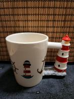 Vuurtoren mok, Nieuw, Ophalen of Verzenden, Overige stijlen, Kop(pen) en/of Schotel(s)