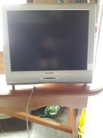 T.K. GRIJZE SHARP TV MET AFSTANDSBEDIENING. 48 BIJ 42 CM, Audio, Tv en Foto, Televisies, Sharp, Ophalen of Verzenden, Zo goed als nieuw