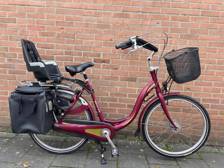 Te koop ZGAN Sparta Amazone moederfiets met 7 versnellingen, Fietsen en Brommers, Fietsen | Dames | Moederfietsen, Zo goed als nieuw