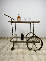 Unieke antieke Franse bar cart, Ophalen of Verzenden, Zo goed als nieuw