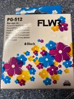 PG-512 Inktcartridge - Zwart, Ophalen of Verzenden, Nieuw, Cartridge
