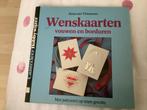 Hobbyboekje Wenskaarten - Vouwen & Borduren, Ophalen, Zo goed als nieuw, Rina van timmeren, Overige onderwerpen
