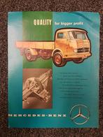 MERCEDES vrachtauto documentatie jaren 60, Ophalen of Verzenden, Zo goed als nieuw, Ferrari