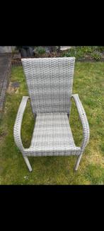 6 nette tuinstoelen te koop, Ophalen, Zo goed als nieuw, Kunststof, Stapelbaar
