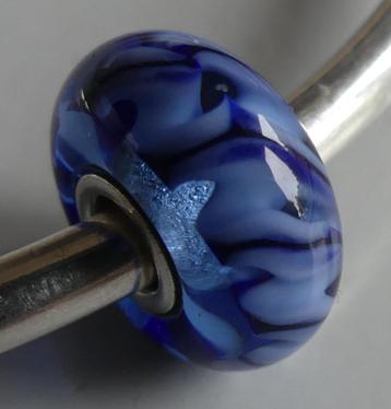 Trollbeads HELDERBLAUWE VLECHT beschikbaar voor biedingen