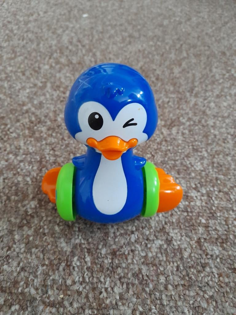 Loopeend en loopolifant, Ophalen