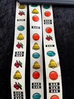 Bally 809 reel tapes, Verzamelen, Automaten | Gokkasten en Fruitautomaten, Ophalen of Verzenden