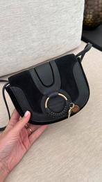 See by Chloé Hana zwart, Sieraden, Tassen en Uiterlijk, Tassen | Damestassen, Ophalen of Verzenden, Zo goed als nieuw, Zwart, Schoudertasje