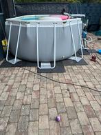 Intex zwembad met toebehoren, Tuin en Terras, Zwembaden, Ophalen, Minder dan 80 cm, Zo goed als nieuw, 200 tot 400 cm