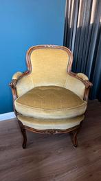 Queen ann fauteuil antiek, Huis en Inrichting, Ophalen, Gebruikt, 75 tot 100 cm, 50 tot 75 cm