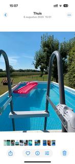 Intex zwembad 400X200x100 met toebehoren, Tuin en Terras, Zwembad-toebehoren, Ophalen, Gebruikt