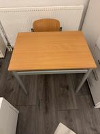 Bureau met bureaustoel hout, Huis en Inrichting, Bureaus, Ophalen of Verzenden, Zo goed als nieuw