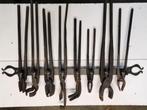 Smeedgereedschap Set met aambeeld Houder, Antiek en Kunst, Ophalen