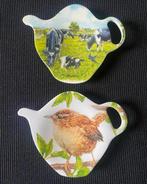 2x Theetipje: 1x koeien 1x mus  Gemaakt van Melamine., Huis en Inrichting, Keuken | Servies, Overige materialen, Overige typen