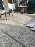 grindtegels 60x40, Tuin en Terras, Tegels en Klinkers, Ophalen, Gebruikt, 10 m² of meer, Beton