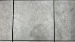 Keramische tegels als nieuw 60 x 60 cm. Lichtgrijs, Tuin en Terras, Ophalen, Zo goed als nieuw, Keramiek, Terrastegels