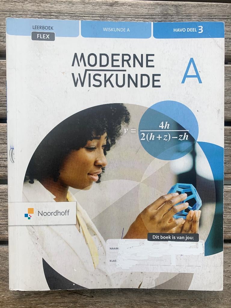 Moderne wiskunde A HAVO deel 3, Boeken, Gelezen, Wiskunde A, HAVO, Ophalen of Verzenden