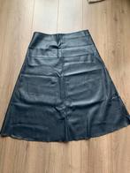 Fake leather rok, donkerblauw, Studio Anneloes, mt S, Ophalen, Studio Anneloes, Blauw, Zo goed als nieuw